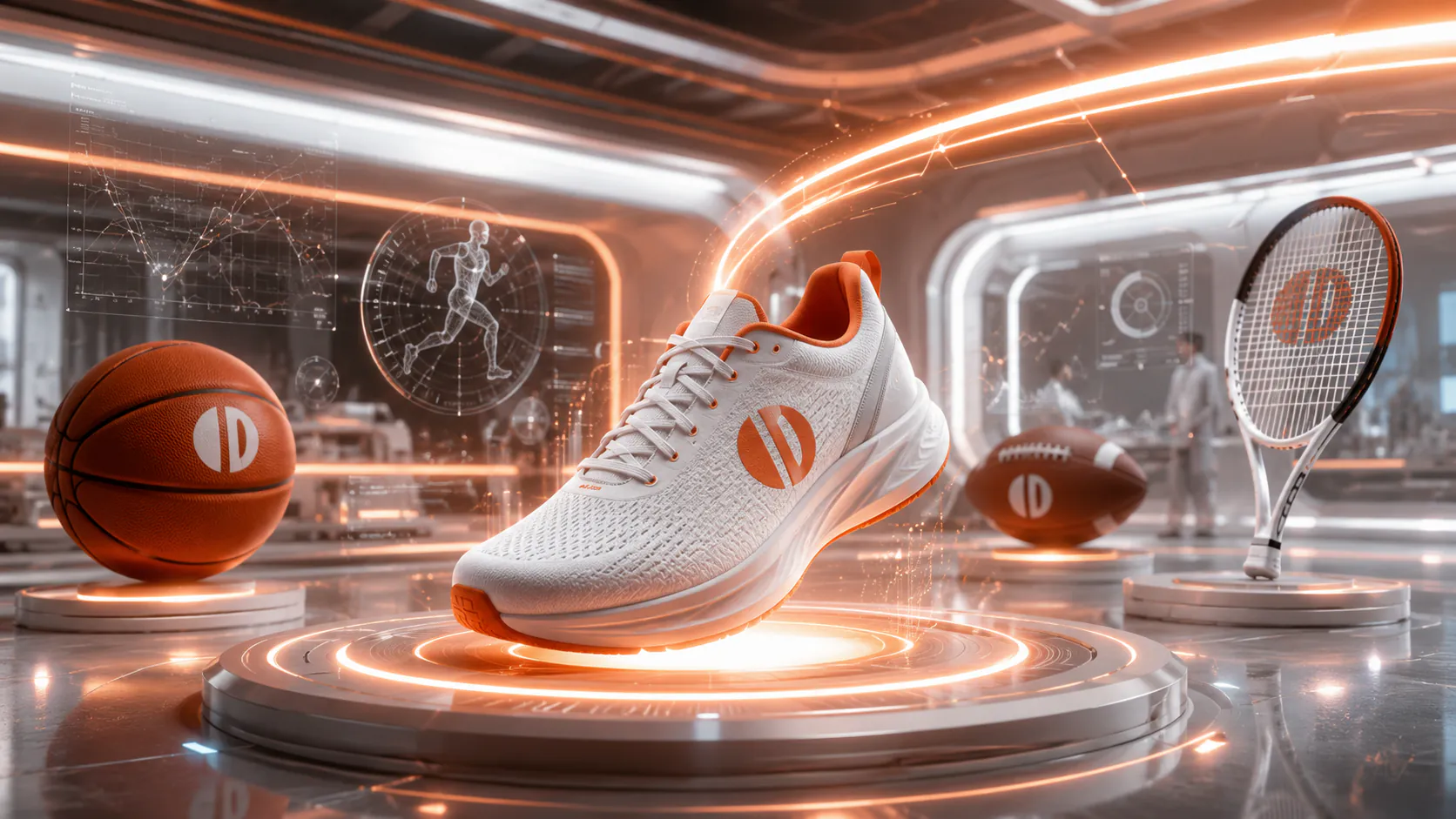 Athlete testing DIOS performance gear